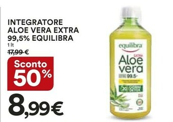 Equilibra Integratore Aloe Vera Extra 99,5%
