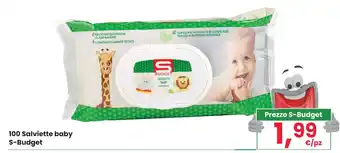 Interspar 100 Salviette baby S-Budget offerta