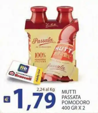 MUTTI PASSATA POMODORO 400 GR X 2