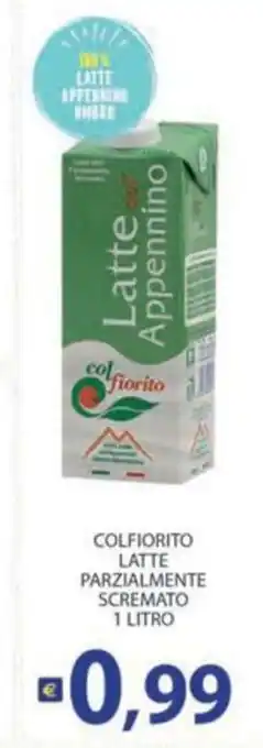 COLFIORITO LATTE PARZIALMENTE SCREMATO 1 LITRO