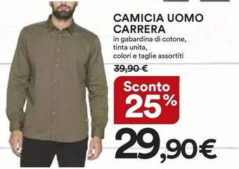 Coop Carrera Camicia Uomo offerta