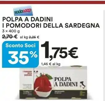 Coop Polpa A Dadini I Pomodori Della Sardegna offerta