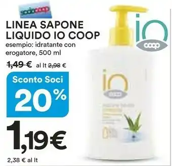 Coop Linea Sapone Liquido offerta
