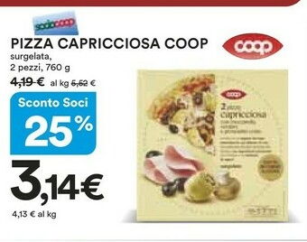 Coop Coop Pizza Capricciosa offerta