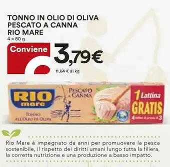 Coop Rio Mare Tonno Pescato A Canna offerta