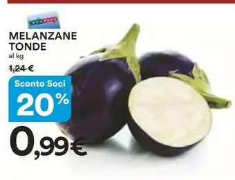 Coop Ipercoop Melanzane Tonde offerta