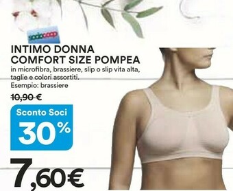 Coop Pompea Intimo Donna Comfort Size offerta