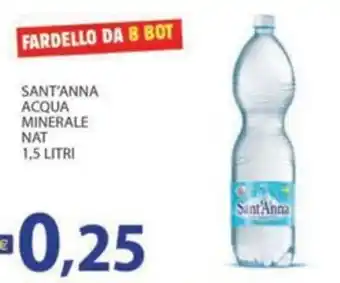 SANT'ANNA ACQUA MINERALE NAT 1,5 LITRI