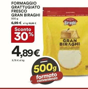 Coop Biraghi Gran Grattugiato Fresco offerta
