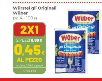 Coop Wuber Gli Originali Di Pollo 100 G(ml) offerta