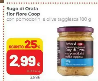 Coop Sugo Di Orata offerta