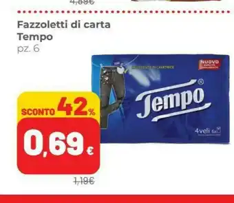Coop Tempo Fazzoletti Di Carta offerta