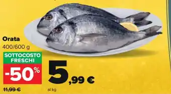 Carrefour Market Orata 400/600 g offerta