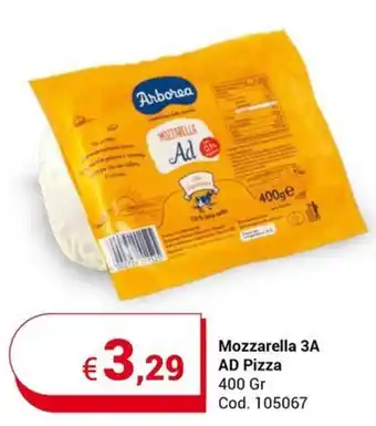 Centro Cash Mozzarella 3A AD Pizza 400 Gr offerta