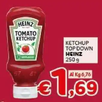 Crai KETCHUP TOP DOWN HEINZ 250 g offerta