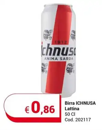 Birra ICHNUSA Lattina 50 CI