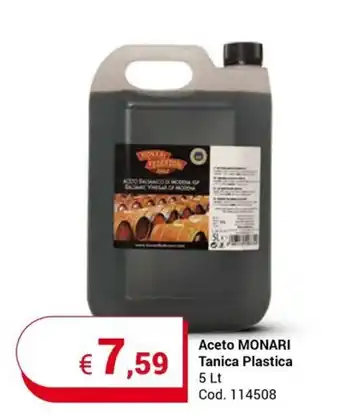 Aceto MONARI Tanica Plastica 5 Lt