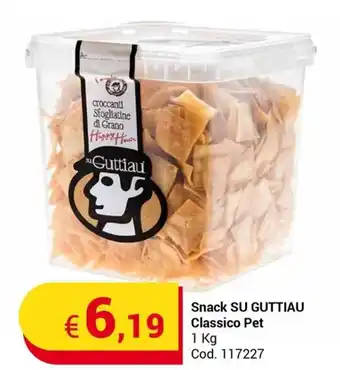 Snack SU GUTTIAU Classico Pet 1 Kg