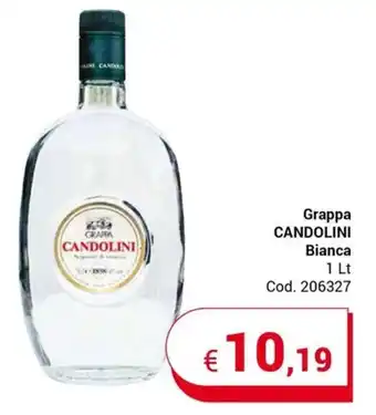 Centro Cash Grappa CANDOLINI Bianca 1 Lt offerta