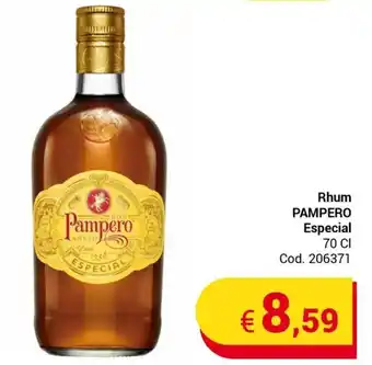 Rhum PAMPERO Especial 70 CI
