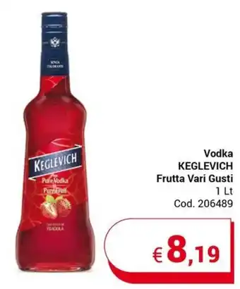 Vodka KEGLEVICH Frutta Vari Gusti 1 Lt