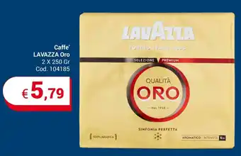 Centro Cash Caffe' LAVAZZA Oro 2x250 gr offerta
