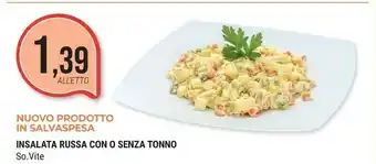 Supermercati Gulliver So.vite Insalata Russa Con O Senza Tonno offerta