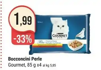 Supermercati Gulliver Purina Gourmet Perle Bocconcini Con Pollo 85g offerta