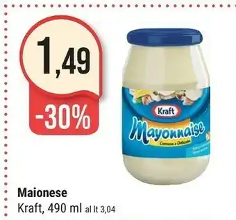 Supermercati Gulliver Kraft Mayonnaise 500 G(ml) offerta