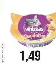 Supermercati Gulliver Whiskas ‎ Temptations Cibo Secco Per Gatti Adulto Pollo 60 G offerta