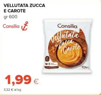 VELLUTATA ZUCCA E CAROTE gr 600 Consilia