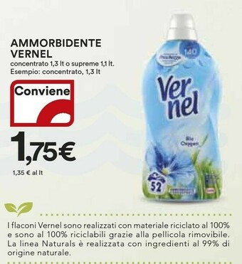 Coop Vernel Ammorbidente offerta