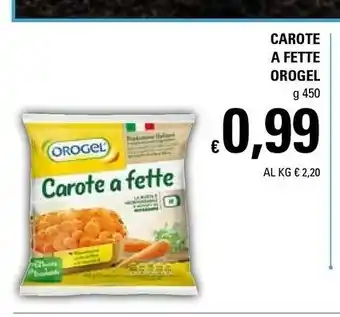 Basko Orogel Carote A Fette I Vegetali offerta