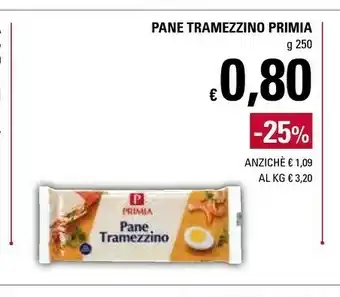 Basko Primia - Pane Tramezzino 250 G(ml) offerta