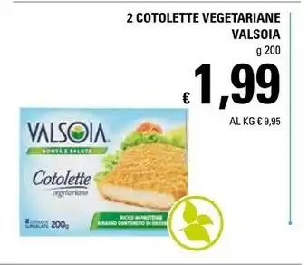 Basko Valsoia Cotolette Vegetali 200 G(ml) offerta