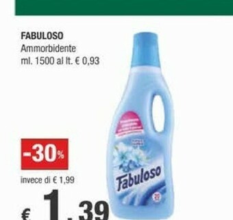 Crai Fabuloso Ammorbidente offerta