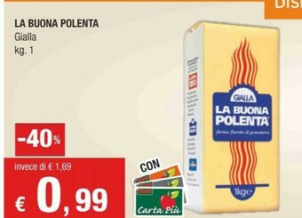 Crai La buona polenta Polenta offerta