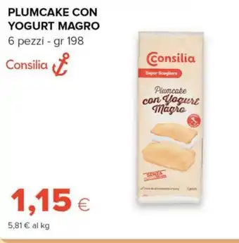 Tigre PLUMCAKE CON YOGURT MAGRO 6 pezzi - gr 198 Consilia offerta