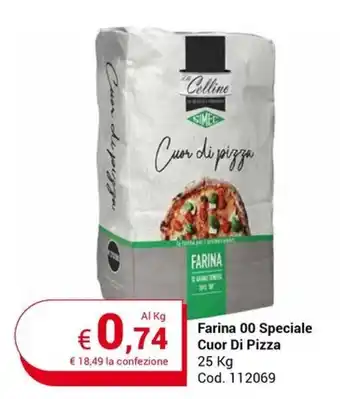 Centro Cash Farina 00 Speciale Cuor Di Pizza 25 kg offerta