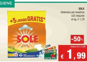 Crai Detersivo lavatrice offerta