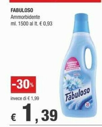 Crai Fabuloso Ammorbidente offerta