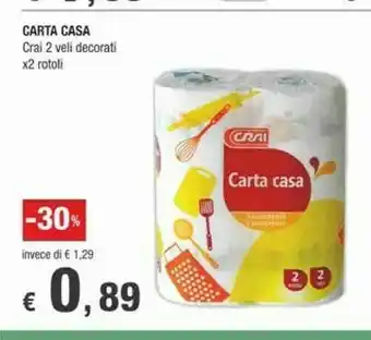 Crai Quasar Pulizie di casa offerta