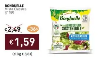 Prezzemolo e Vitale BONDUELLE Mista Classica gr 180 offerta