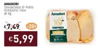 Prezzemolo e Vitale AMADORI Sovracosce di Pollo Antibiotic Free offerta