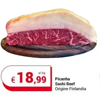 Centro Cash Picanha Sashi Beef Origine Finlandia offerta