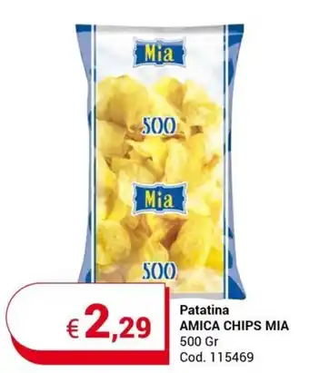 Centro Cash Patatina AMICA CHIPS MIA 500 Gr offerta