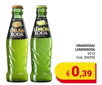 ORANSODA/ LEMONSODA 20 cl