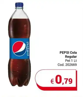 Centro Cash PEPSI Cola Regular Pet 1 Lt offerta