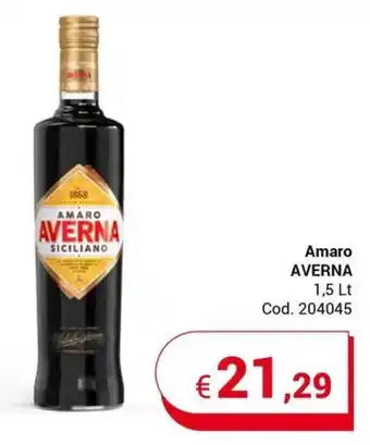 Amaro AVERNA 1,5 lt