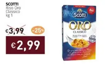 Prezzemolo e Vitale SCOTTI Riso Oro Classico kg 1 offerta